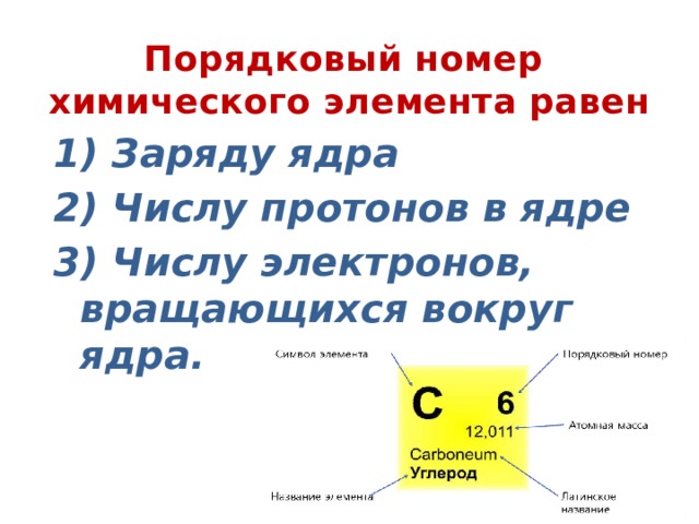 Порядковый номер химический. Порядковый номер химического элемента. Порядковый номер элемента равен. Порядковый номер это число протонов.