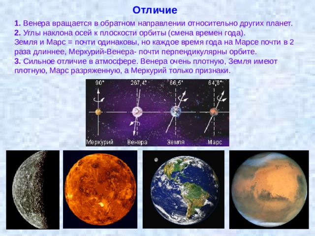 Планеты земного типа презентация