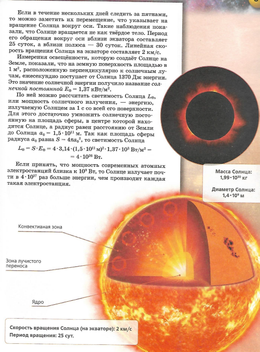 Перенос энергии из недр солнца осуществляется. Внутреннее строение и источник энергии солнца. Солнце и его характеристики. Солнечная постоянная. Термоядерная реакция на солнц в телескоп.