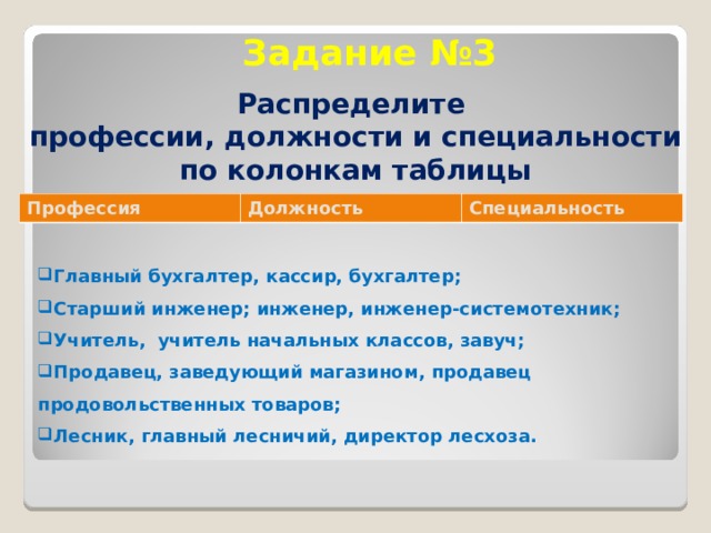 Внеклассное мероприятие "Всё о профессиях" - презентация онлайн