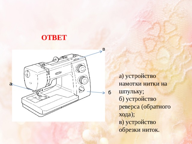 Техническое устройство на д