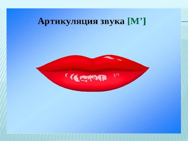 Губа м. Артикуляция м. Артикуляция звука м для дошкольников. Произнесение звука м. Артикуляция буквы м.