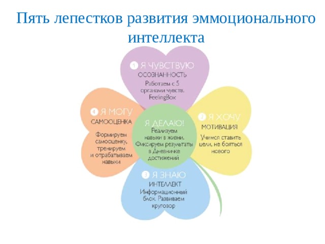 Пять лепестков развития эммоционального интеллекта 5 