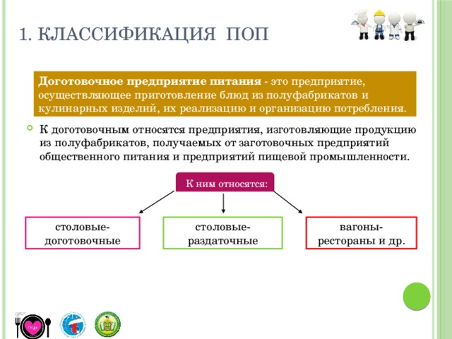 Фабрика кухня это крупное предприятие общественного питания предназначенное для выпуска