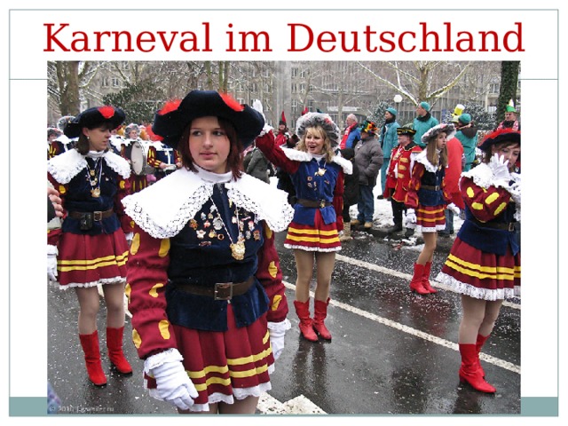 Karneval im Deutschland 