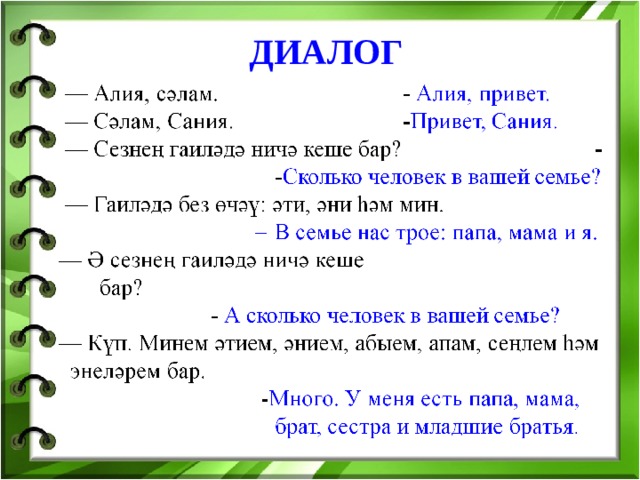 Башлангыч сыйныфта татар теленнән кагыйдәләр Автор работы : Гайнуллина Эльмира -