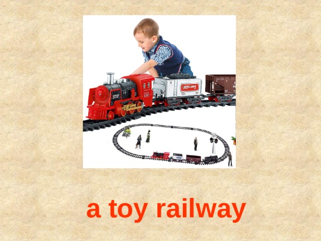  a toy railway 
