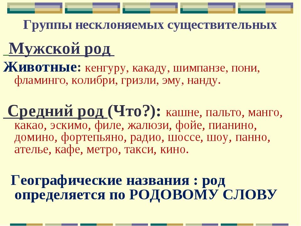 Фойе род несклоняемых существительных