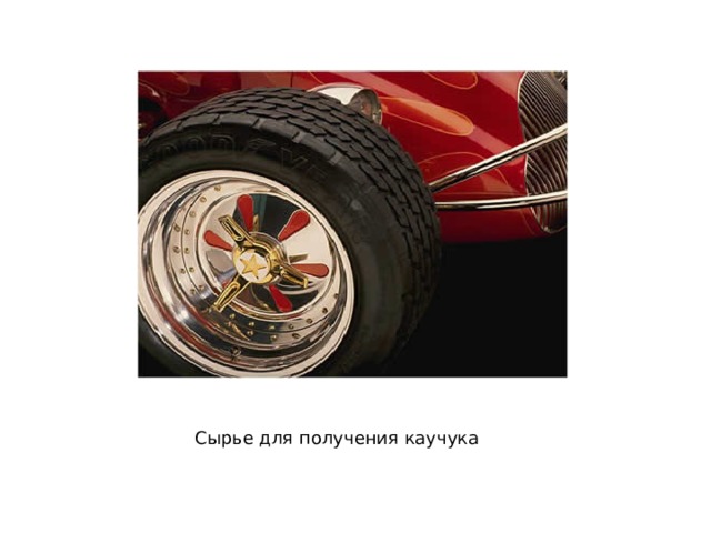 Сырье для получения каучука 