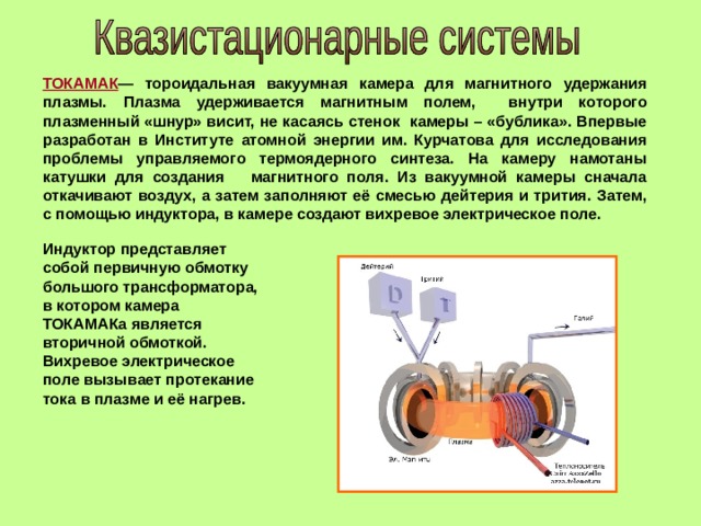 Одна из проблем термоядерного синтеза взаимодействие стенок