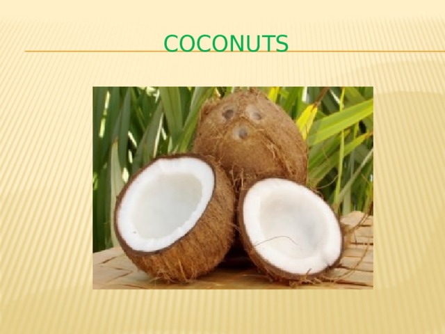 Coconuts 