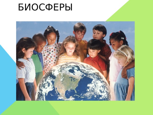 Человек – часть биосферы  