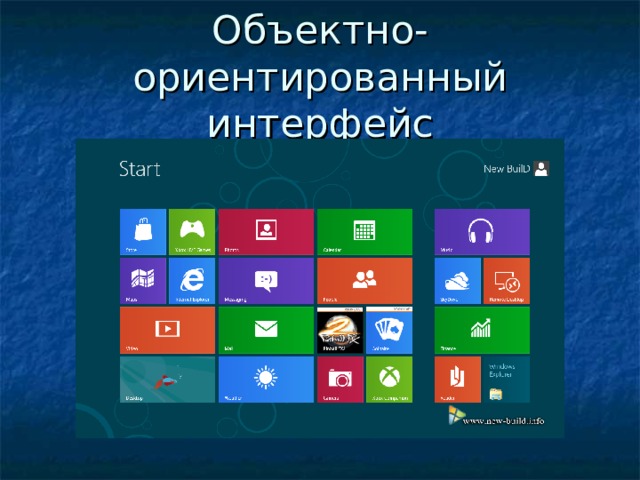 Объектно-ориентированный интерфейс 
