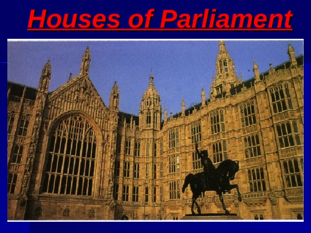 Houses of Parliament 