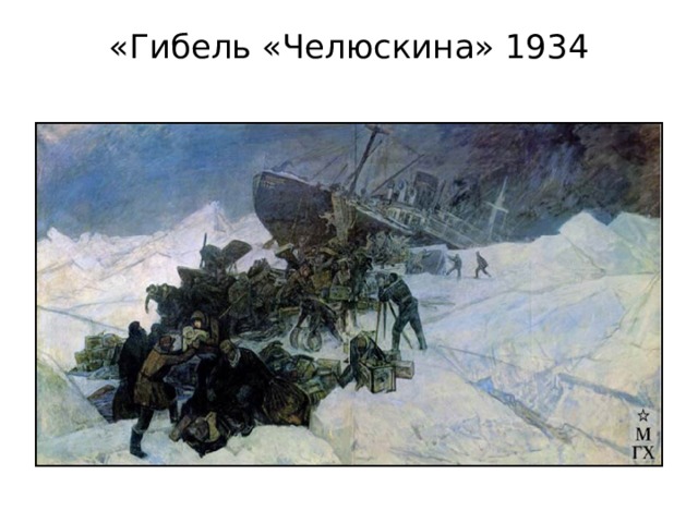 «Гибель «Челюскина» 1934   