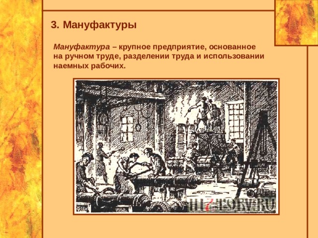 О первых мануфактурах 3 класс 21 век презентация