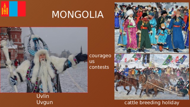 MONGOLIA courageous contests Uvlin Uvgun cattle breeding holiday 