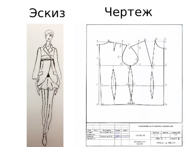 Что называют эскизом