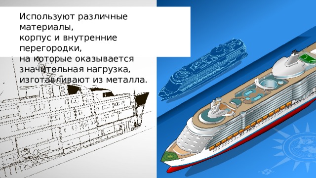 Используют различные материалы, корпус и внутренние перегородки, на которые оказывается значительная нагрузка, изготавливают из металла. 