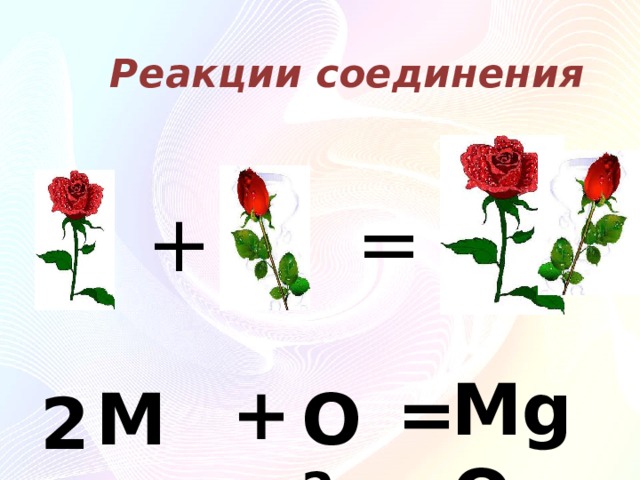 Реакция соединения это. Реакция соединения. Реакция соединения MG.