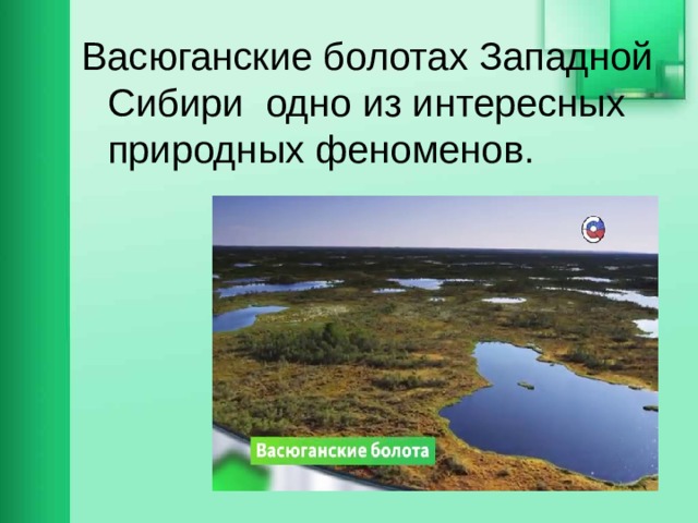 Карта васюганских болот новосибирской области