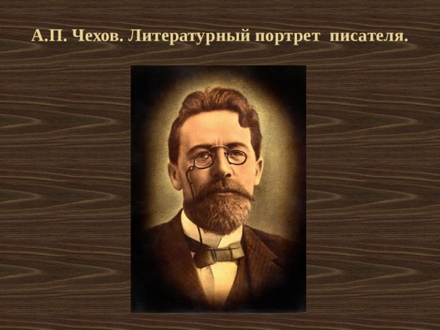 Литературный портрет