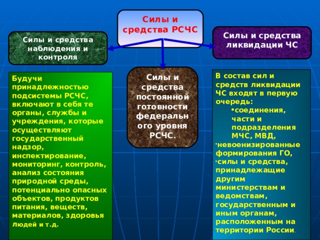 На какой орган возложено руководство всей системой рсчс и какие задачи он решает