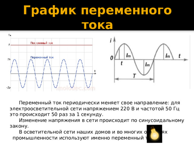 Какой ток в блоке питания постоянный или переменный ток