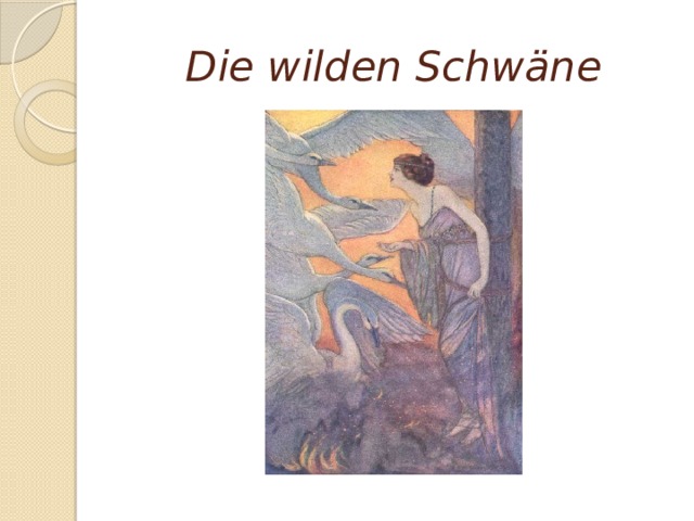 Die wilden Schwäne 