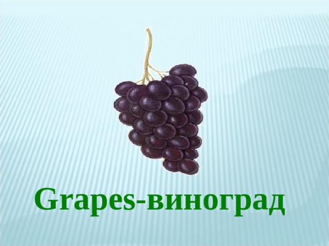 Grapes -виноград 