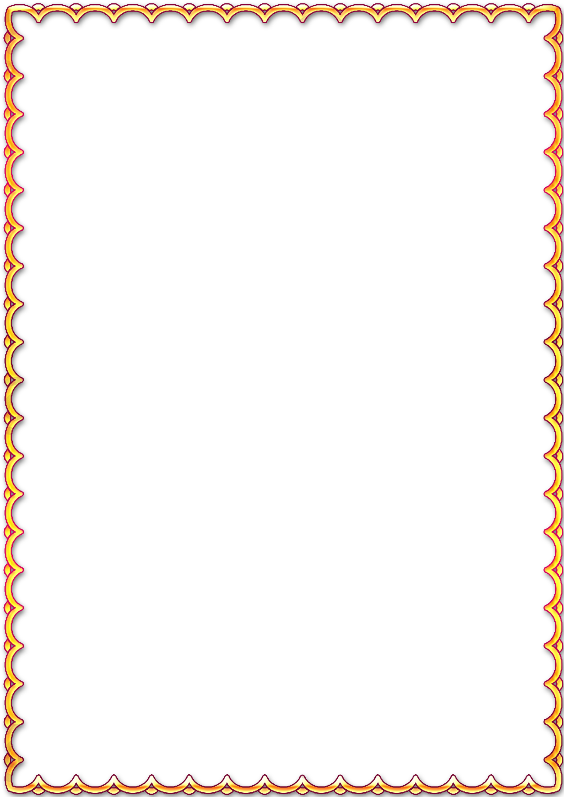 Оранжевая рамка png