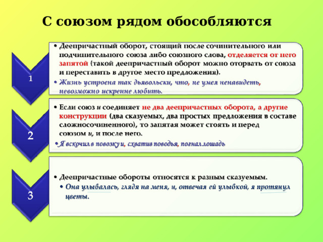 С союзом рядом обособляются 