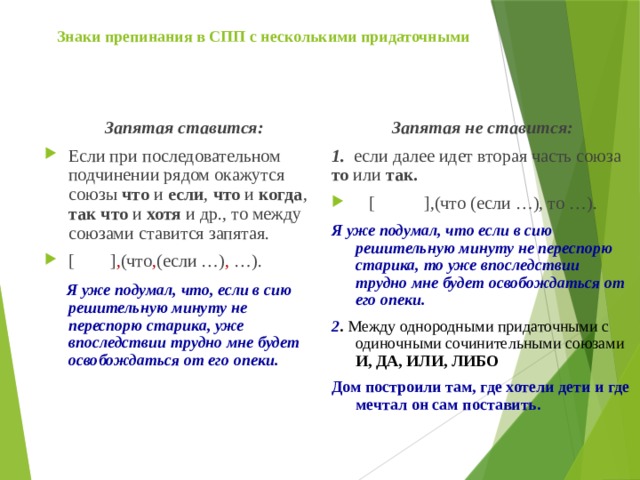 Запятая в сложноподчиненном предложении примеры