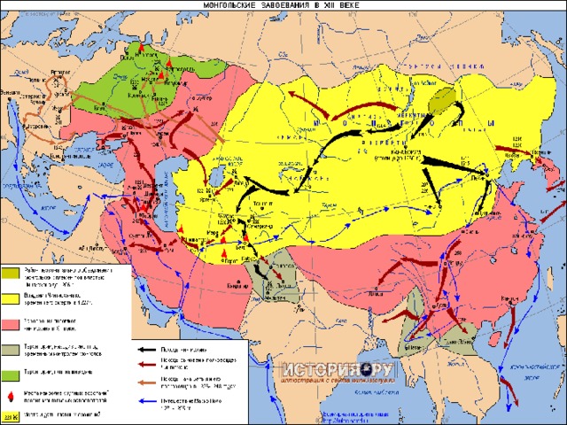 Заполните схему причины военных успехов монголов 6 класс история россии