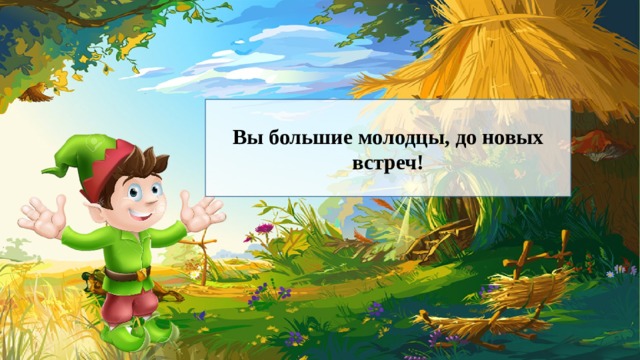 Вы большие молодцы, до новых встреч! 