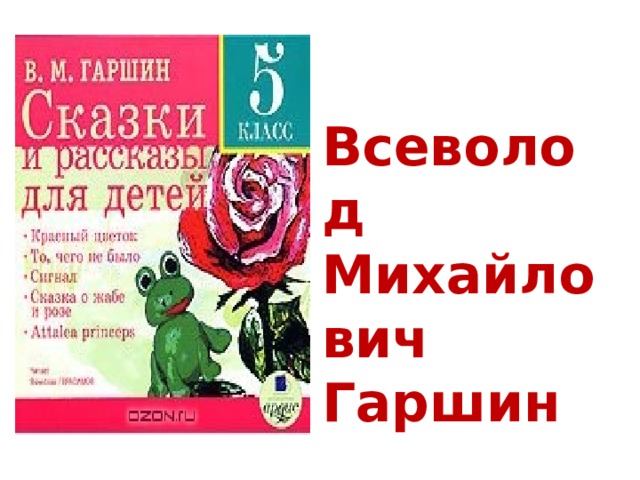  Всеволод Михайлович Гаршин 