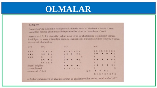 OLMALAR           