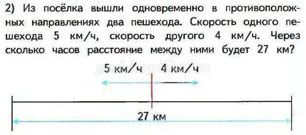 Составить задачу по схеме 4 класс на скорость время расстояние с ответами