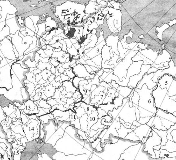 Восточно европейская равнина на карте мира контурная карта 5 класс