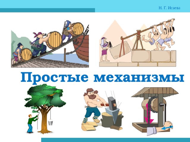 Простые механизмы презентация 7