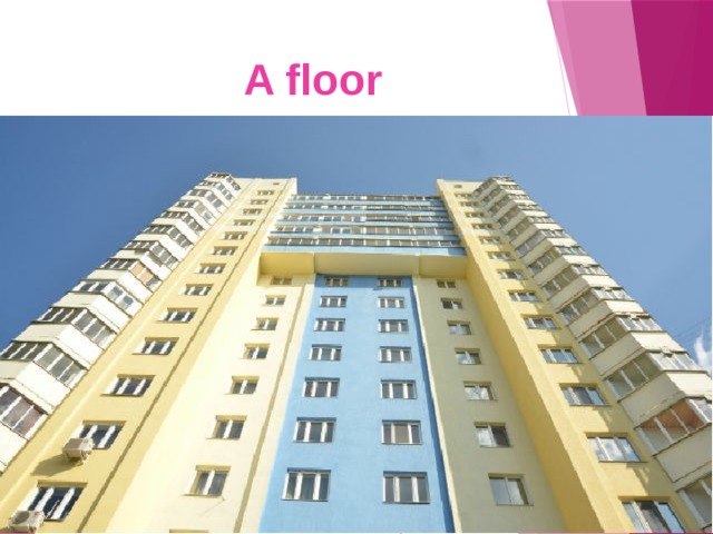  A floor   