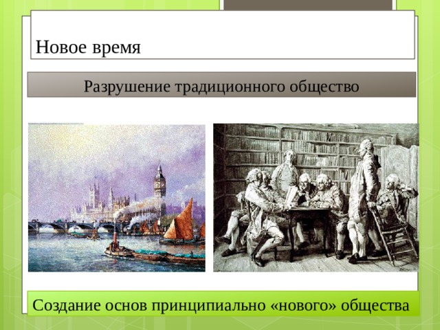 История нового времени 8 класс эпоха просвещения. Разрушение общества. Привычки традиционного общества в новое время. Объекты для презентаций Просвещение