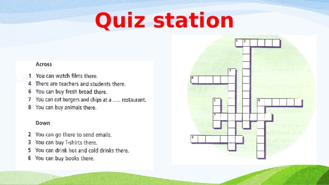 Quiz station 