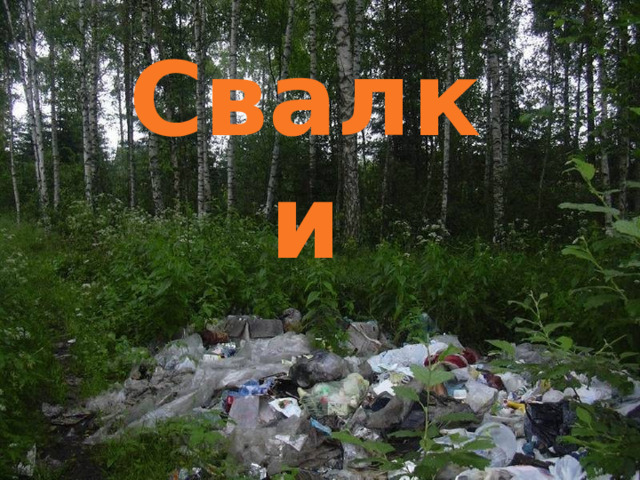 Свалки 