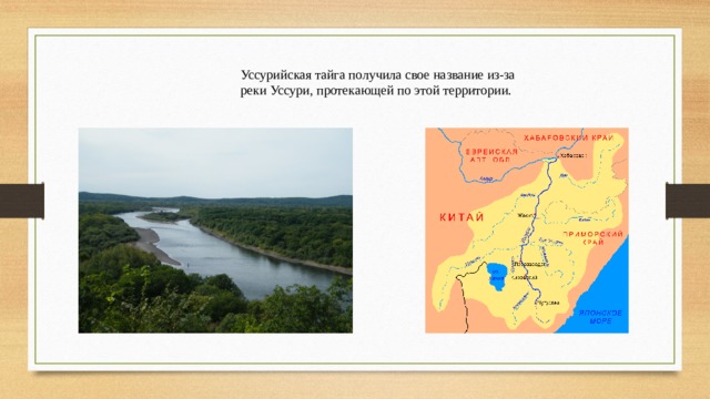 Где на карте река уссури