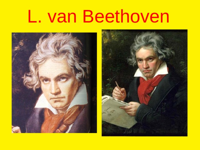 L. van Beethoven  