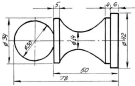 Изделия на токарном станке чертеж