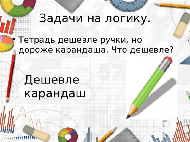 Карандаш дороже тетради карандаш дешевле линейки. Тетрадь дешевле ручки но дороже карандаша что дешевле. Тетрадь дешевле ручки но дороже карандаша что дешевле решение.