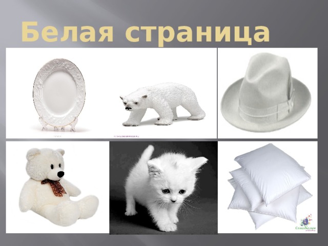 Белая страница 