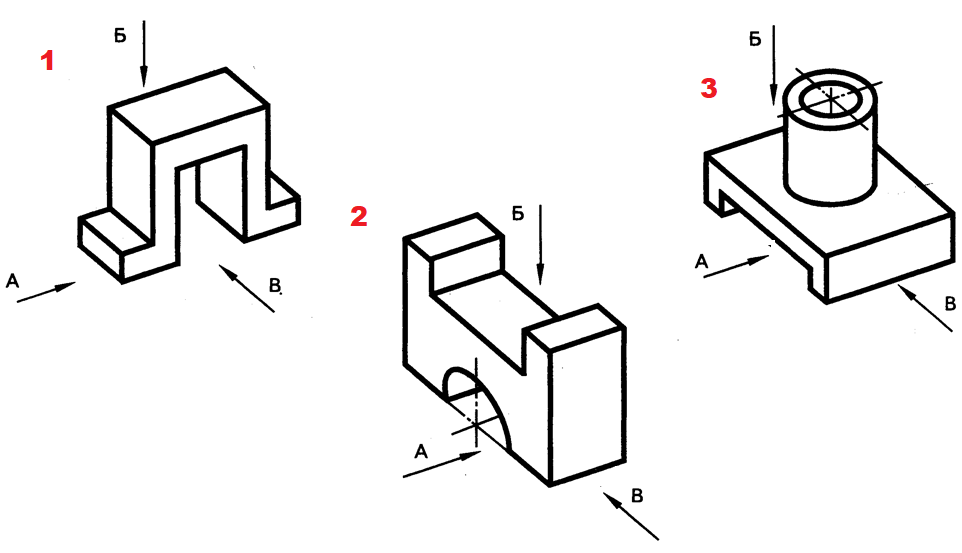 На рисунке 51 дано наглядное изображение. Прямоугольное проецирование чертежи. Виды проецирования в черчении. Прямоугольное проецирование рисунок. Урок черчения понятие о проецировании.
